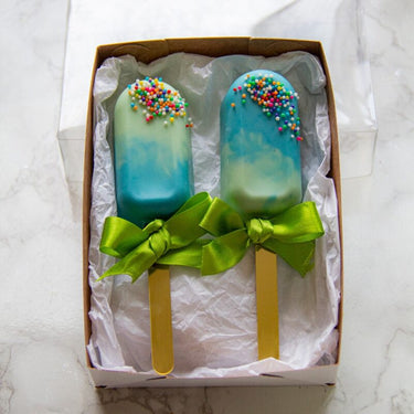 Forma de Chocolate Especial 3 Partes - Mini Paleta Oval - BWB10478